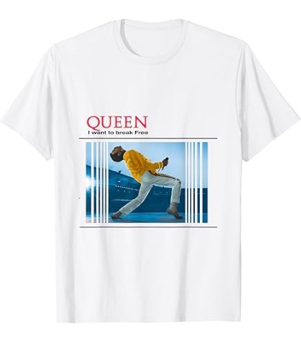 Amazon.com: Official Queen The Miracle T-Shirt : Clothing, Shoes